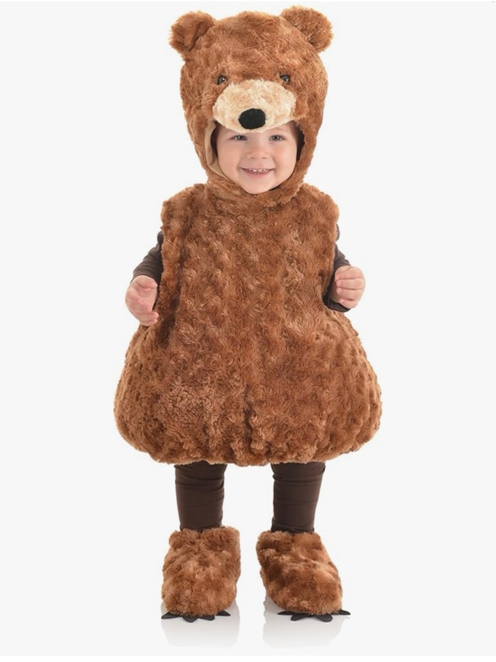 Adorable Brown Teddy Bear Toddler Costume